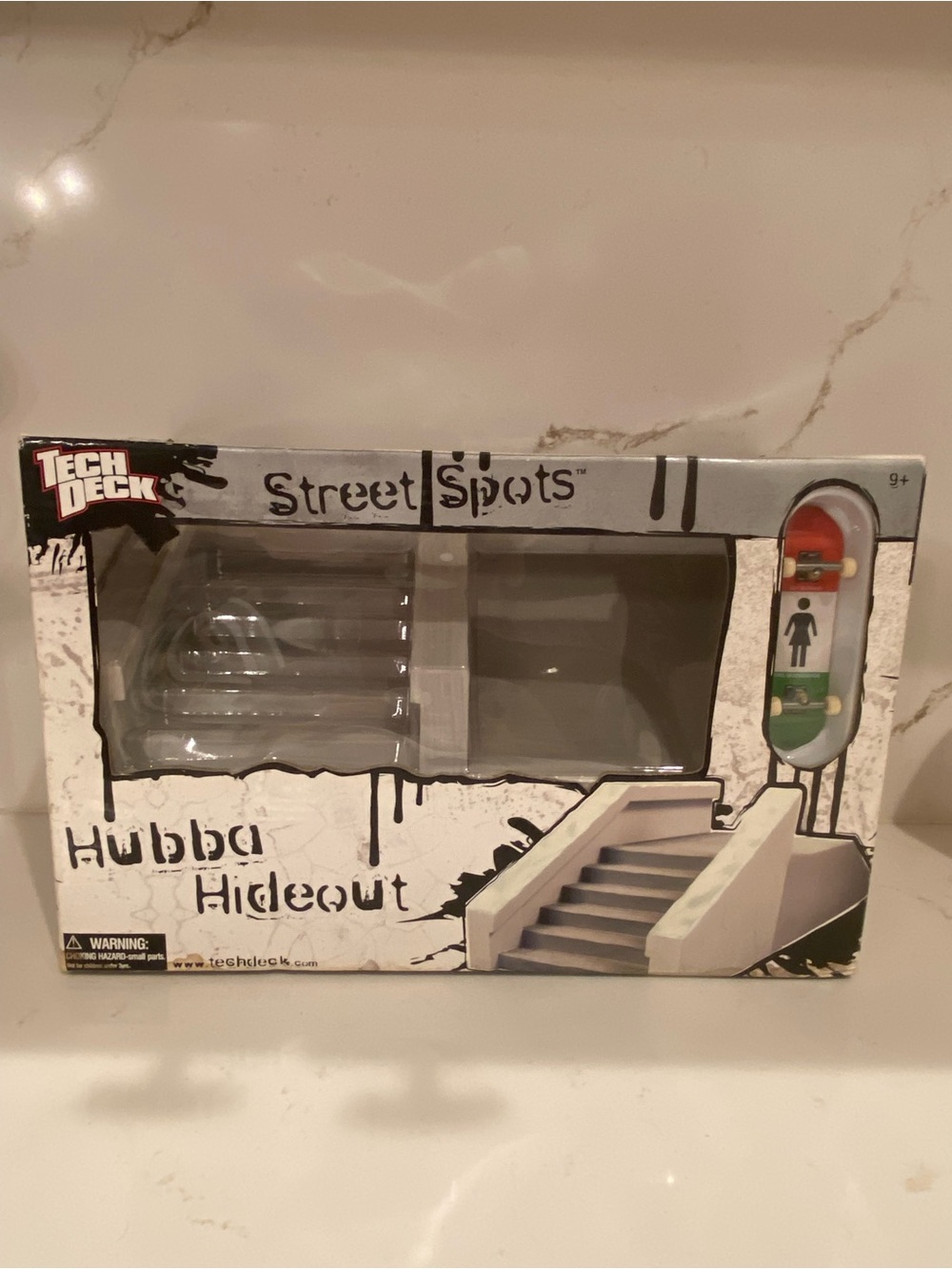 Vintage Tech Deck Skateboard Build-A-Park Street Spots Hubba Hideout Ramp NEW